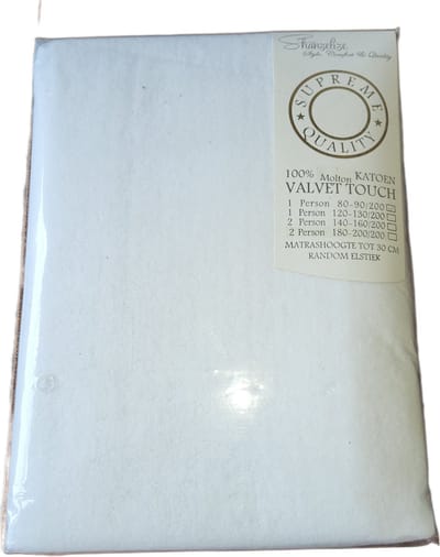 shanzelize molton - 100% katoen - 1 persoons 80-90/200
