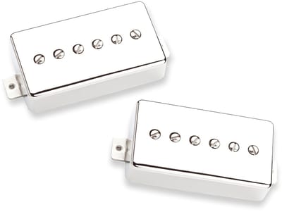 Seymour Duncan Phat Cat P-90, Humbucker Size Set, Nickel Cover - P90 pickup voor gitaren