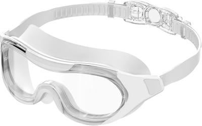 Zwembril met Anti-condens en UV-bescherming voor Volwassenen - Professionele Duikbril met HD-lens en Groot Frame