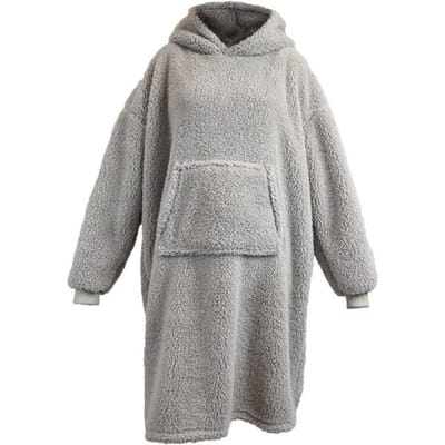 Unique Living - Hoodie Teddy Chateau Grey -70x110cm