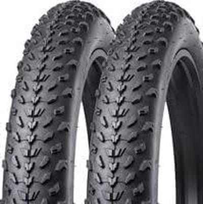 Fatbike Band - Buitenband Offroad - All-Terrain Rijden - Sterk Profiel - 20x4.00 Inch - Zwart