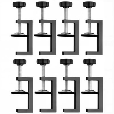 Dailygoods - 8 Stks G Klem Voor Houtwerk - Verstelbare Schroef Klemmen