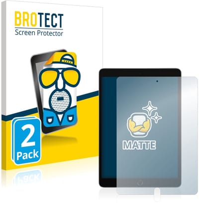 BROTECT - Screenprotector voor Apple iPad 10.2" 2021 (9. Gen.) - Folie Beschermfolie matte 2 Stuks