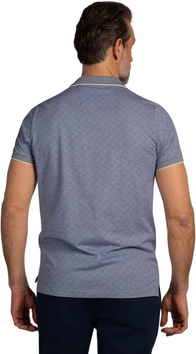 New Zealand poloshirt korte mouw blauw