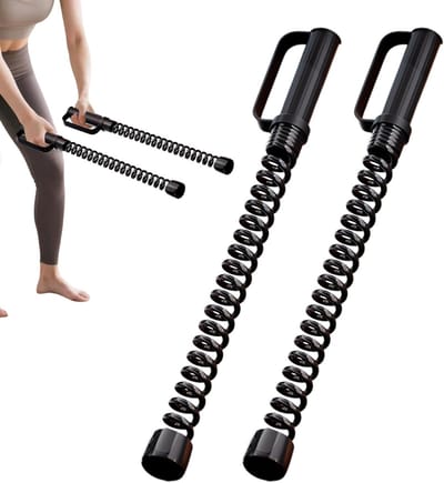 Fitness Touwen - Trainingskabels - Spieropbouw - Draagbaar en Multifunctioneel - 2 Stuks - Zwart