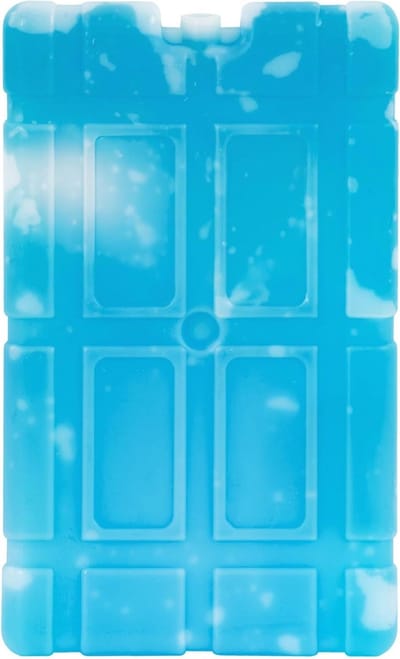 Koelaccuset - Koelelementen ijsblokjes - Eten koel houden - Extra plat ontwerp - 4 stuks - Blauw