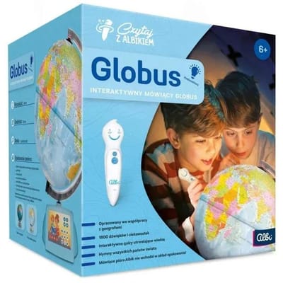 Lees met Albik INTERACTIEVE GLOBUS fysiek politiek