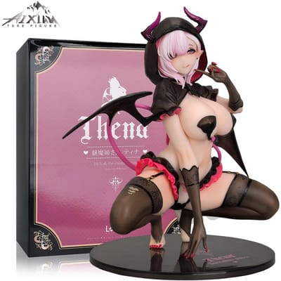 20CM Succubus Zus Tina Sexy Meisje PVC Actiefiguur Native 18 ± voor Volwassen Verzamelaar Model Halloween Kerstcadeau Speelgoed