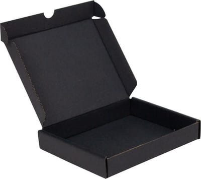 Brievenbusdoosjes 30x21,5x2,5cm Zwart (100 st.)