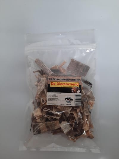 Kabeljauwhuidstukjes 100g