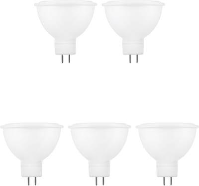 Modee GU5.3 LED Lamp 5W - 450lm - 6000K - Daglicht Wit - LED Spot MR16 - Vervangt 35W Halogeen Gloeilamp - 5 stuk