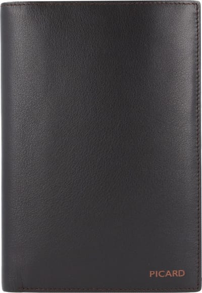 PICARD Portemonnee Identiteitskaarthoesje Franz 1 Wallet Cafe Donkerbruin