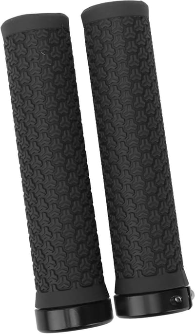 Fiets Handvatten - Grip Handvatten - Comfortabel Fietsen - Antislip Vergrendeling - 136 mm Lengte - Zwart