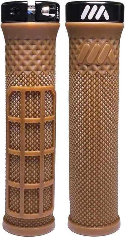 Fiets Handvatten - Stuur Grepen - Comfortabel Fietsen - Dubbele Rubber Samenstelling - 132 mm Lengte - Gum