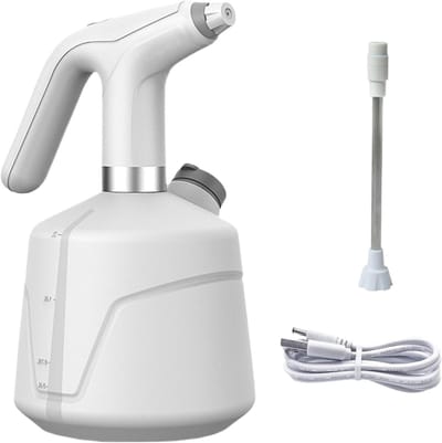 Elektrische Plantenspuit - Oplaadbare Gieter - Planten Verzorgen - Automatische Verneveling - 2000ml Capaciteit - Wit