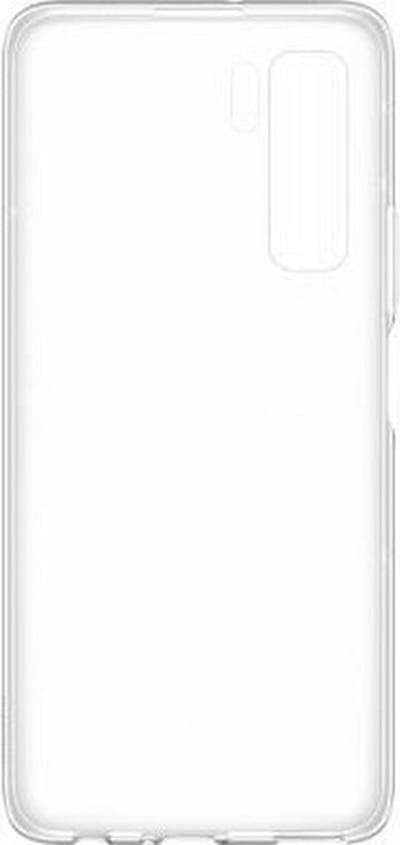 Huawei, Hoesje geschikt voor Huawei P40 Lite - Semi-hardcase & Flexibel Siliconen, Transparant
