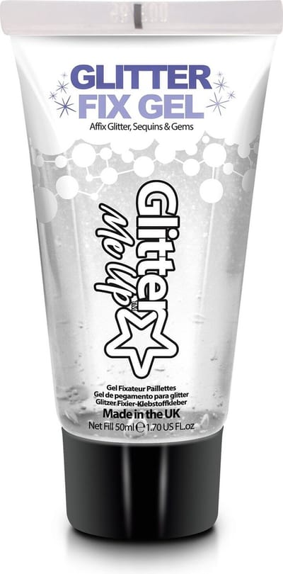 Glitter Fix Gel - Huidlijm - Face Jewels - Glitters gezicht - Make up - Festival accessoires - transparant - 50ml