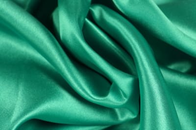 Satijn stof - 150cm breed - Turquoise - 50 meter