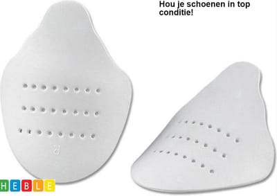*** 1 Paar Anti-Kreuk & Anti-Crease Sneaker Shield - Sneaker protector - Maat 40 t/m 45 - Zwart - van Heble® ***