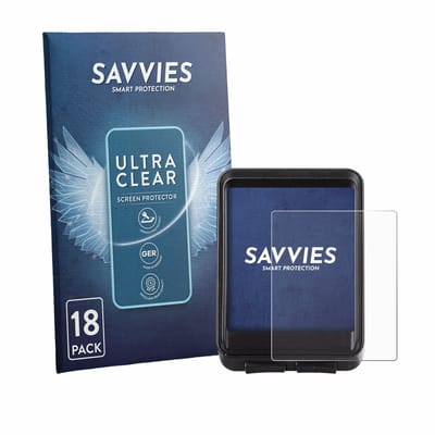 Savvies - Screenprotector voor OHFAMO IC321 - Folie Beschermfolie transparant 18 Stuks