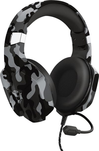 Headphones with Microphone Trust 24368 Black