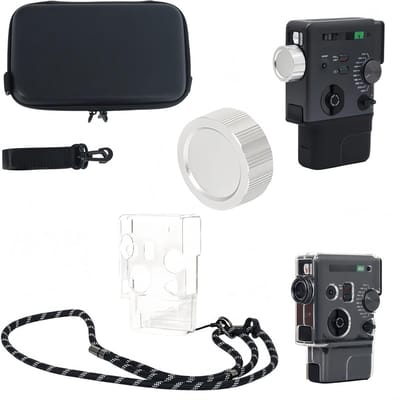 Accessoireset Camera - Beschermingskit Camera - Camera Beschermen - Alles-in-één - Diverse Afmetingen - Zwart en Oranje