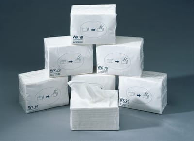 Promat poetsdoek WK70 - z-gevouwen - 380mm - 600 doeken - wit