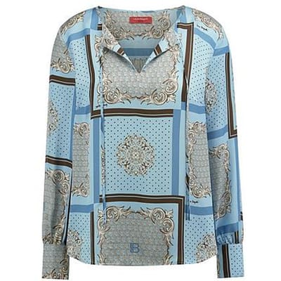 Blouse Van Laura Biagiotti Roma blauw