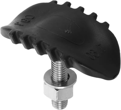 Motorfiets Velgbevestiging - Wielklem Banden - Offroad Stabiliteit - Robuuste Antislip - 6.2 x 4.7 cm - Zwart