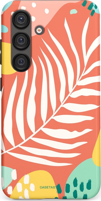 Casetastic Hoesje Geschikt voor Samsung S25 - Stijlvolle Beschermende Duo-layer Case - Zomeravond
