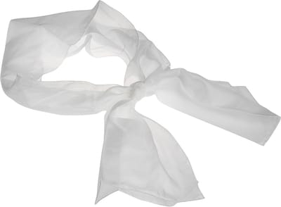 Zijden sjaal, afm 45x180 cm, Pongé 5, 22 gr, 1 stuk
