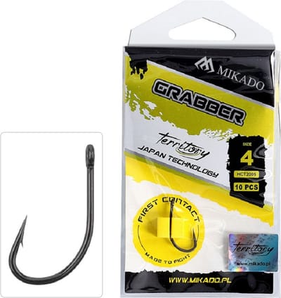 Mikado Karper Haak Maat 2 – Teflon Gecoat – Sterke Vishaak – 10 stuks