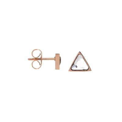 iXXXi Jewelry-Expression Triangle-Rosé goudkleurig-Dames Oorbellen
