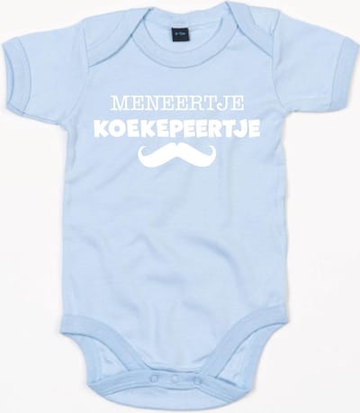 Rompertje Meneertje Koekepeertje-Dusty Blue-3-6 Maanden