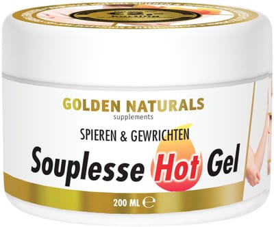 Golden Naturals Souplesse Hot Gel - 2 x 200 ml - Voordeelverpakking