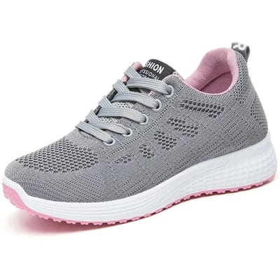 Schoenen dames herfst nieuw buitenlandse handel zachtzool vrijetijdsschoenen trendy sportschoenen 36 gray