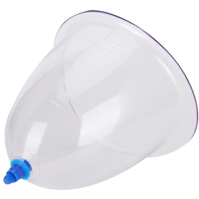 Appareil de massage corporel pour soins de santé avec ventouse simple extra large pour PC white