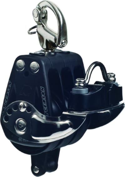 Rutgerson RAW Block 50mm Triple met Cam & Snap Shackle