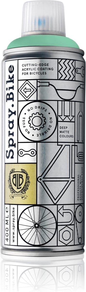 Spray.Bike Vintage Collection - Spuitbus Fiets Verf - 400ml - Ariel turquoise