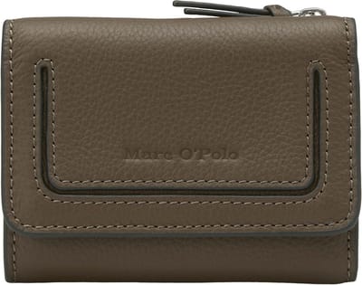 Marc O'Polo Portemonnee Combi Wallet Pure Brown Bruine