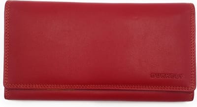 BURKELY - Multicolor Dames Portemonnee Classic Rood