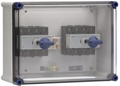 Eaton schakelaarkast met deksel 4-polig 125A 360x270mm IP56 (1864006)