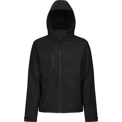 Regatta Heren Venturer 3-laags membraan Soft Shell Jas (Zwart)