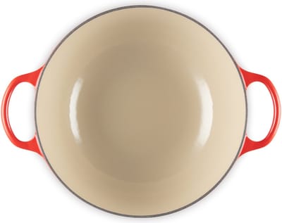 Le Creuset Gietijzeren Braadpan Marmite Met Hoge Deksel 26cm Kersenrood