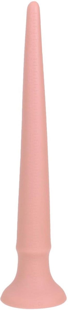 Kiotos Cox XXL dildo van 50 cm lang met diameter van 23 mm > 56 mm - blanke beige
