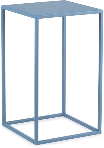Modern Bloemenstandaard - Metaal - Blauw - Minimalistisch design - Lichtgewicht en stabiel - Voor binnen