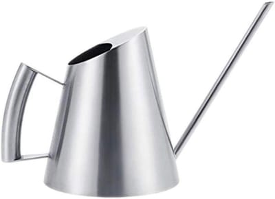 Roestvrijstalen Gieter - Plantenvernevelaar - Planten Verzorgen - Ergonomische Handgreep - 1500ML Capaciteit - Zilver