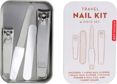 Draagbare Manicureset voor Onderweg – Compleet met Nagelknippers en Vijlen