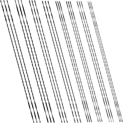 Set van 24 decoupeerzaagbladen van 130 mm voor hout, metaal en kunststof - accessoires voor precisie houtbewerking en DIY-projecten
