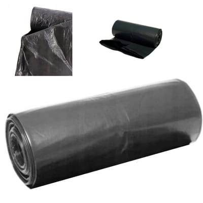 SKAN - Afvalzakken - 120L - Zwart - 10 stuks - Sterk